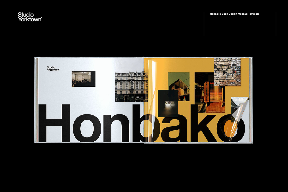 Honbako Book Design Mockup Template, a Books & Magazine Mockup by Studio Yorktown (Photo 9 of 18)