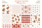 Whimsical Teddy Bear Love Collection, a Decorative Illustration by Ooh Lily (Thumbnail 4 of 15)