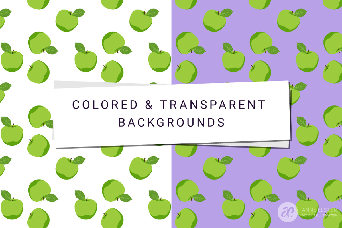12 Fruit Vector Patterns, a Pattern Graphic by Anne Elster Design (Photo 2 of 4)