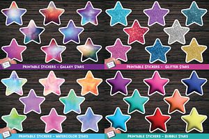 Star Sticker Bundle - PNG Stickers