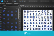 100 Icons for Affinity Designer, an Icon by Affinity Templates (Thumbnail 3 of 3)