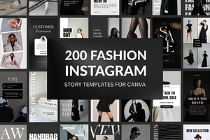 Fashion Instagram Story Templates