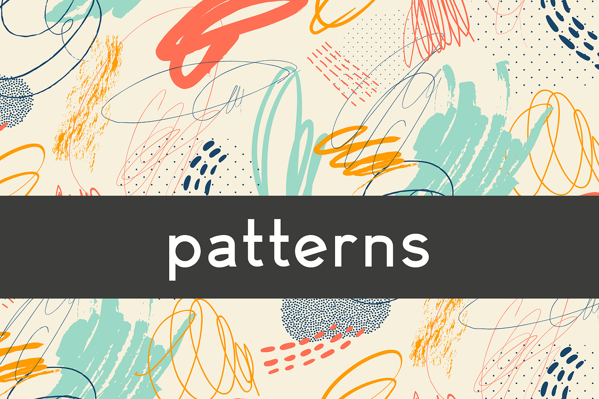 Abstract patterns and cards set #1, a Pattern Graphic by pixelwerk (Photo 1 of 5)