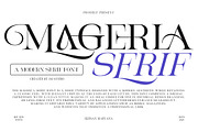 Magerla Serif, a Serif Font by IM Studio (Thumbnail 1 of 12)