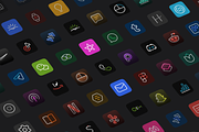 Lync iOS Icon Bundle -2240 icons, a Duotone Icon by KushJain (Thumbnail 3 of 6)