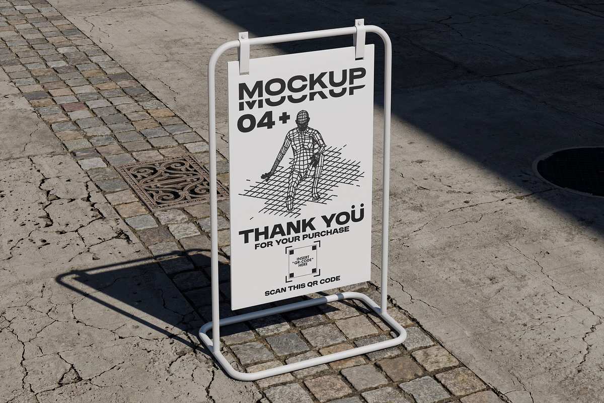 Signage Mockup, a Product Mockup by PopotLane (Photo 4 of 6)