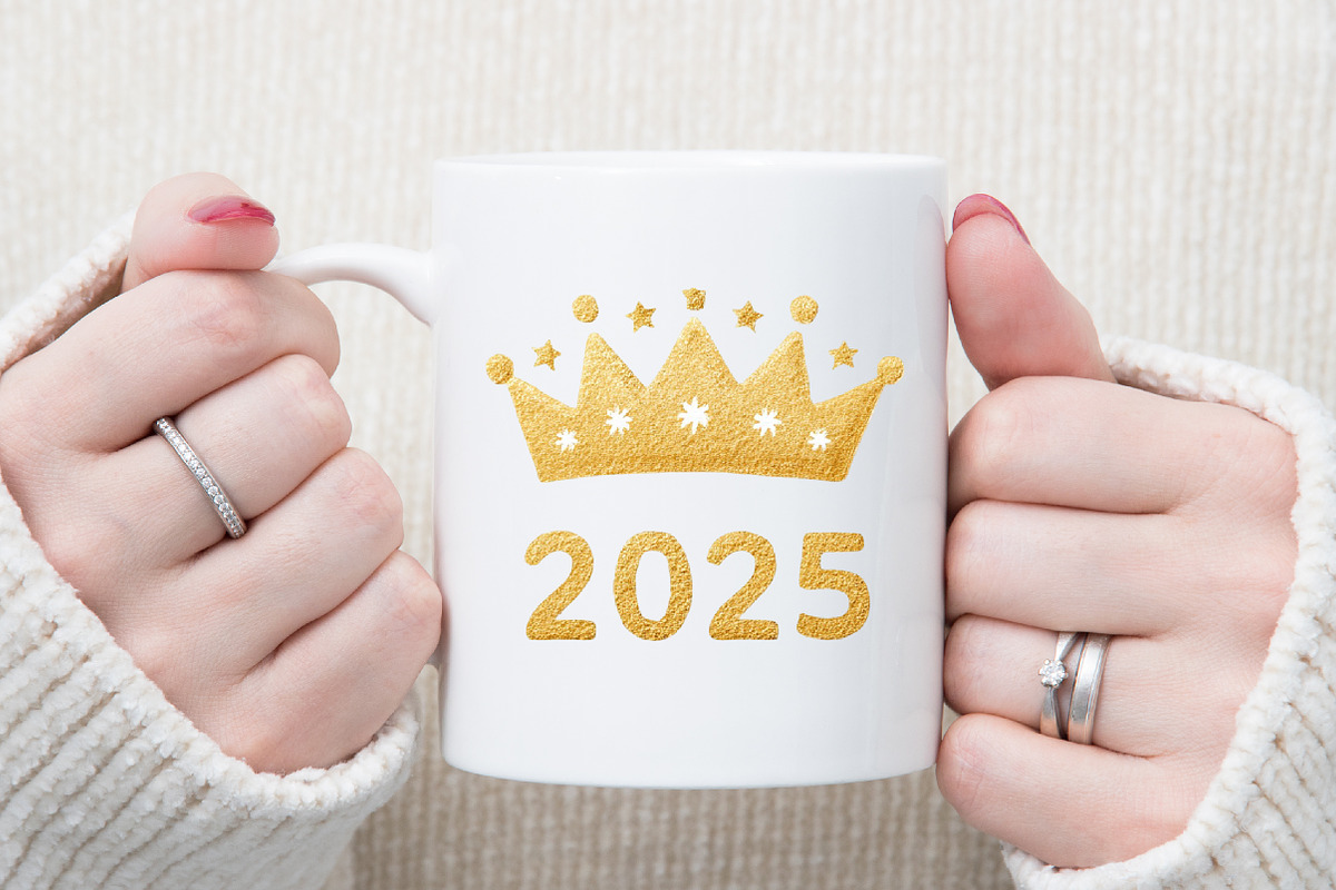 Girly Happy New Year Clipart, an Illustration by Sublimation Artist (Photo 5 of 6)