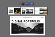 Digital Photography Portfolio Layout, a Presentation Template by tomsarraipodesign (Thumbnail 1 of 2)
