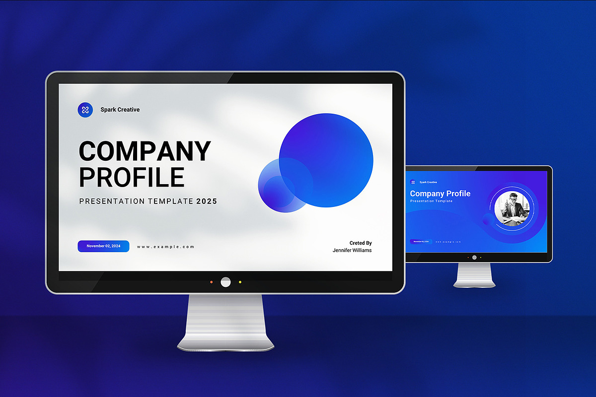 Corporate Business Presentation PPTX, a Presentation Template by Spark_Creative (Photo 2 of 11)