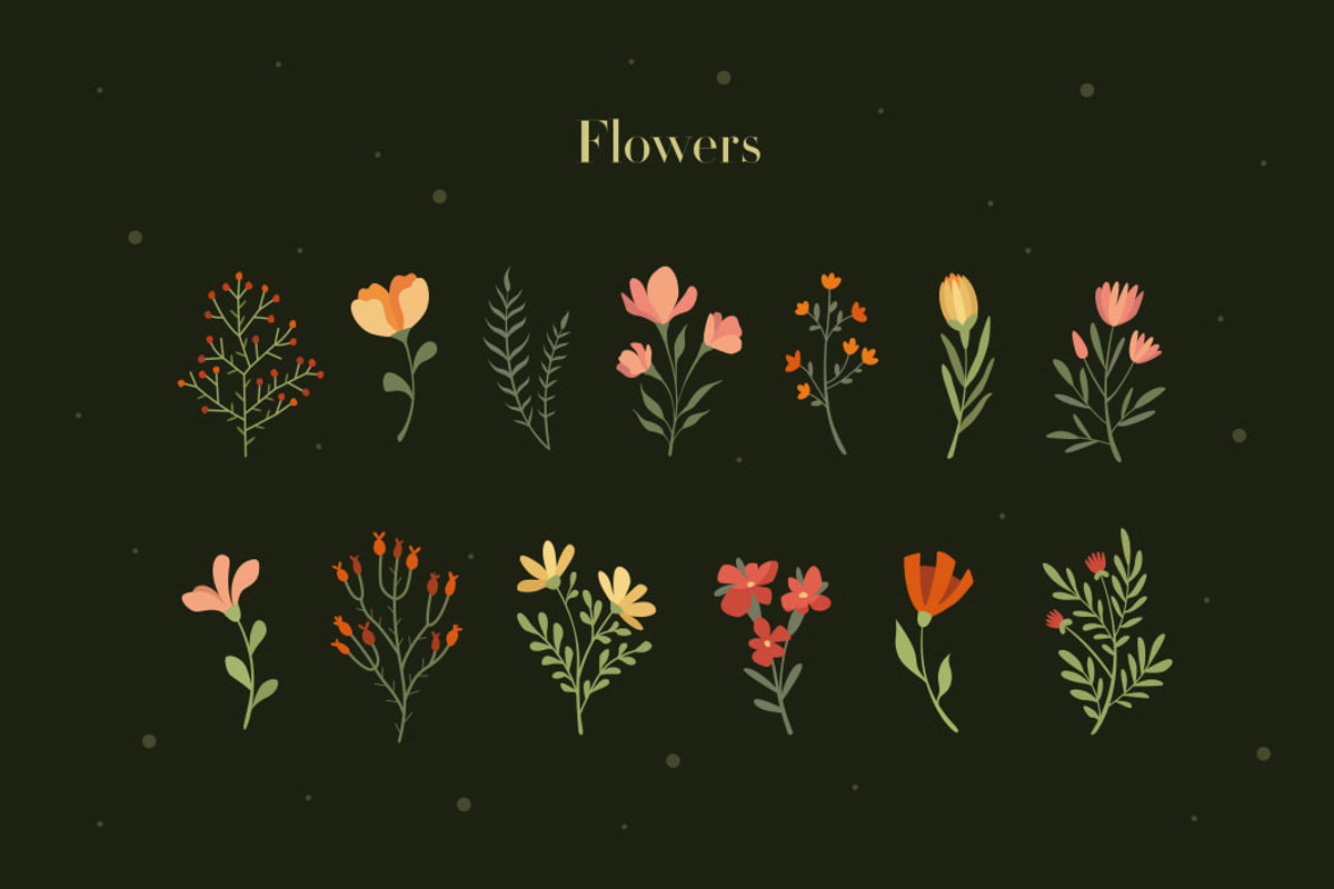 FLORAL Botanical forest garden, an Object Illustration by Moon House Shop (Photo 2 of 12)