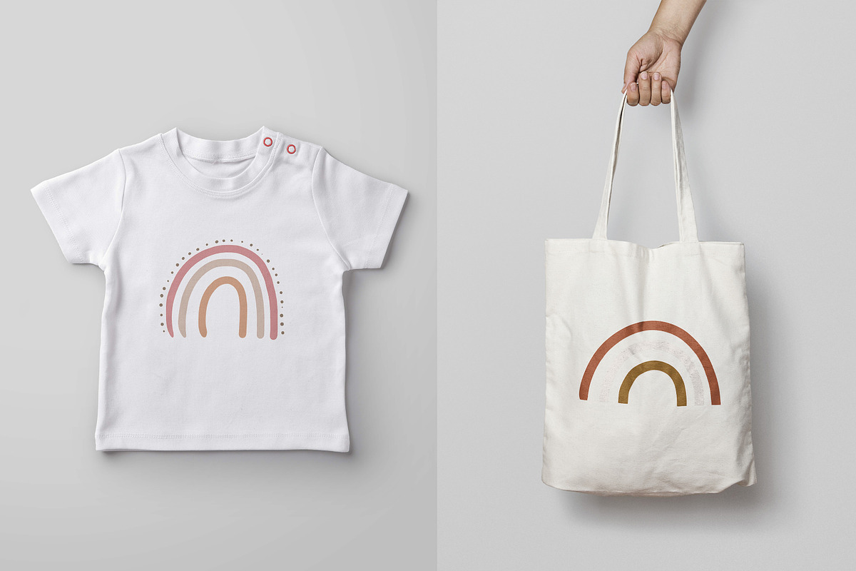 Cute Rainbow elements Vol 01, an Object Illustration by RizkaNurfazrina (Photo 4 of 7)