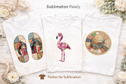 Summer Patchwork Sublimation, a Seasonal Illustration by Artnoy (Thumbnail 5 of 18)