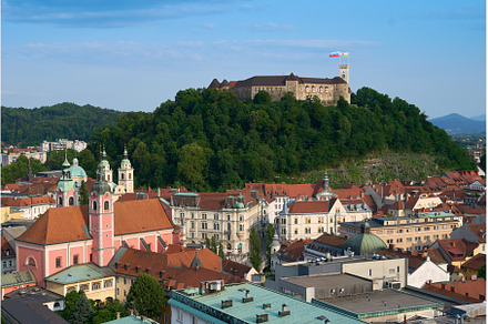 Ljubljana. Beautiful cities of, an Architecture Photo by Oleksandr Berezko