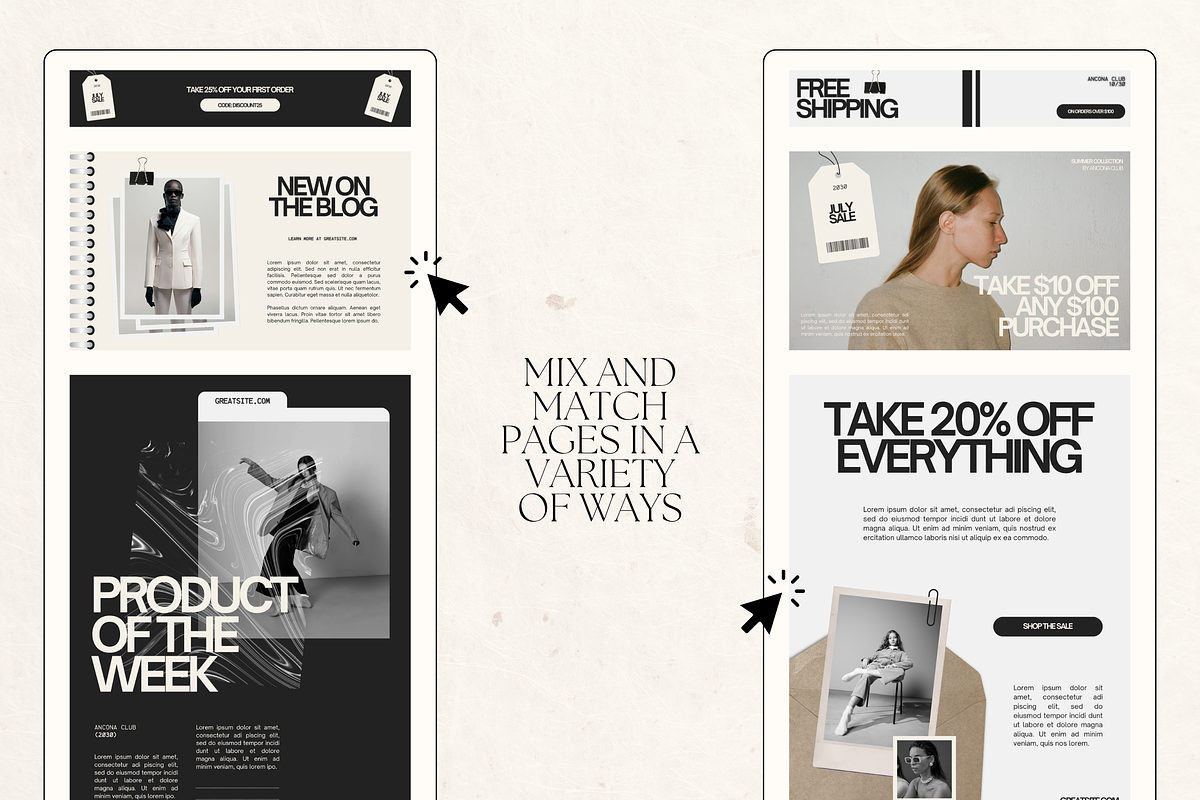 Email Marketing Newsletter Template, an Email Template by Branding Babe Co. (Photo 7 of 10)