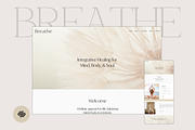 Breathe Squarespace 7.1 Template, a Squarespace Template by Beliveart (Thumbnail 1 of 5)