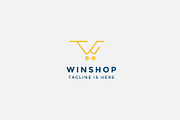 Shopping cart letter W logo, a Branding & Logo Template by Izalsye (Thumbnail 3 of 4)