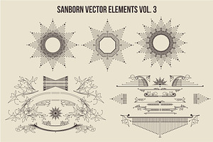 Sanborn Vector Elements Bundle Pack