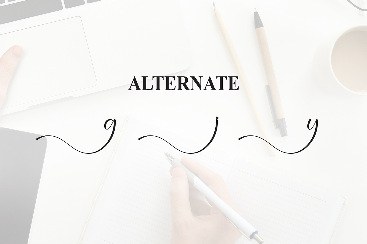 Saturday | Script Font, a Handwritten Font by Scratchones (Photo 8 of 9)