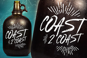 Coast 2 Coast - Typeface