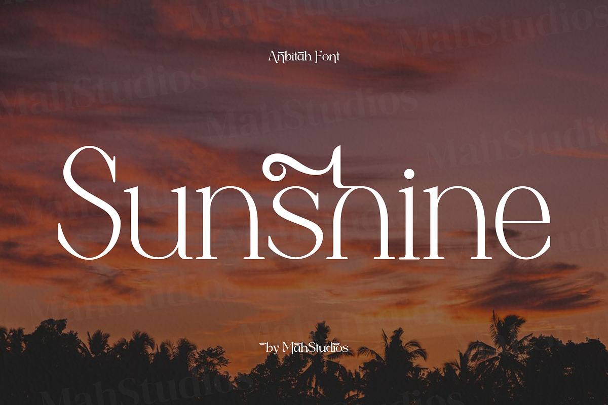 Anbittah Serif Fonts, a Serif Font by mahstudios (Photo 6 of 13)