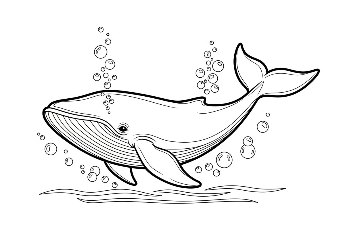 Whale Line Art Vector Bundle, an Illustration by yasushie (Photo 20 of 51)