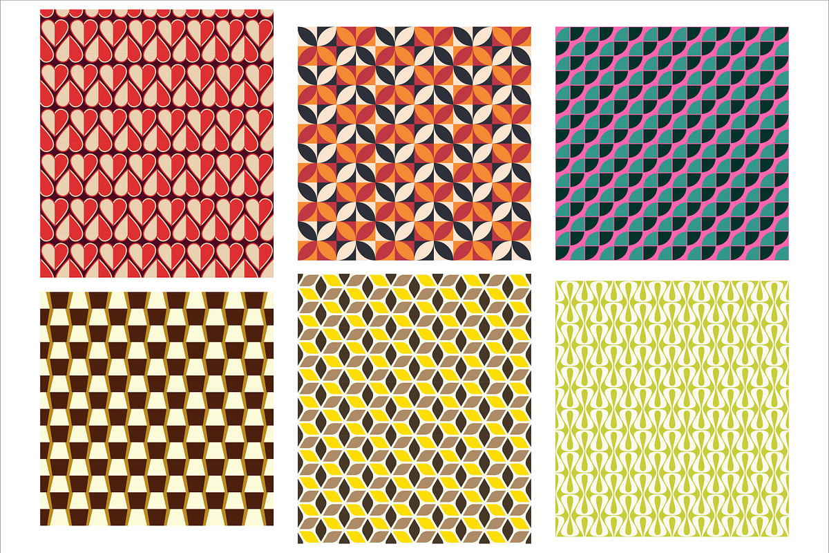 Pack of abstract seamless pattern, a Pattern Graphic by Brainware Graphic (Photo 6 of 9)