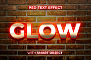 Red Bold Neon,Brick Wall Text Effect, a Layer Style Add-On by yokbisayok (Thumbnail 3 of 3)