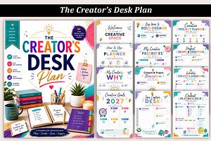 The Creator’s Desk Plan, a Stationery Template by Designmela01