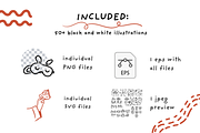 Whimsical bachelorette party clipart, a Decorative Illustration by Heartwarming Art (Thumbnail 2 of 14)