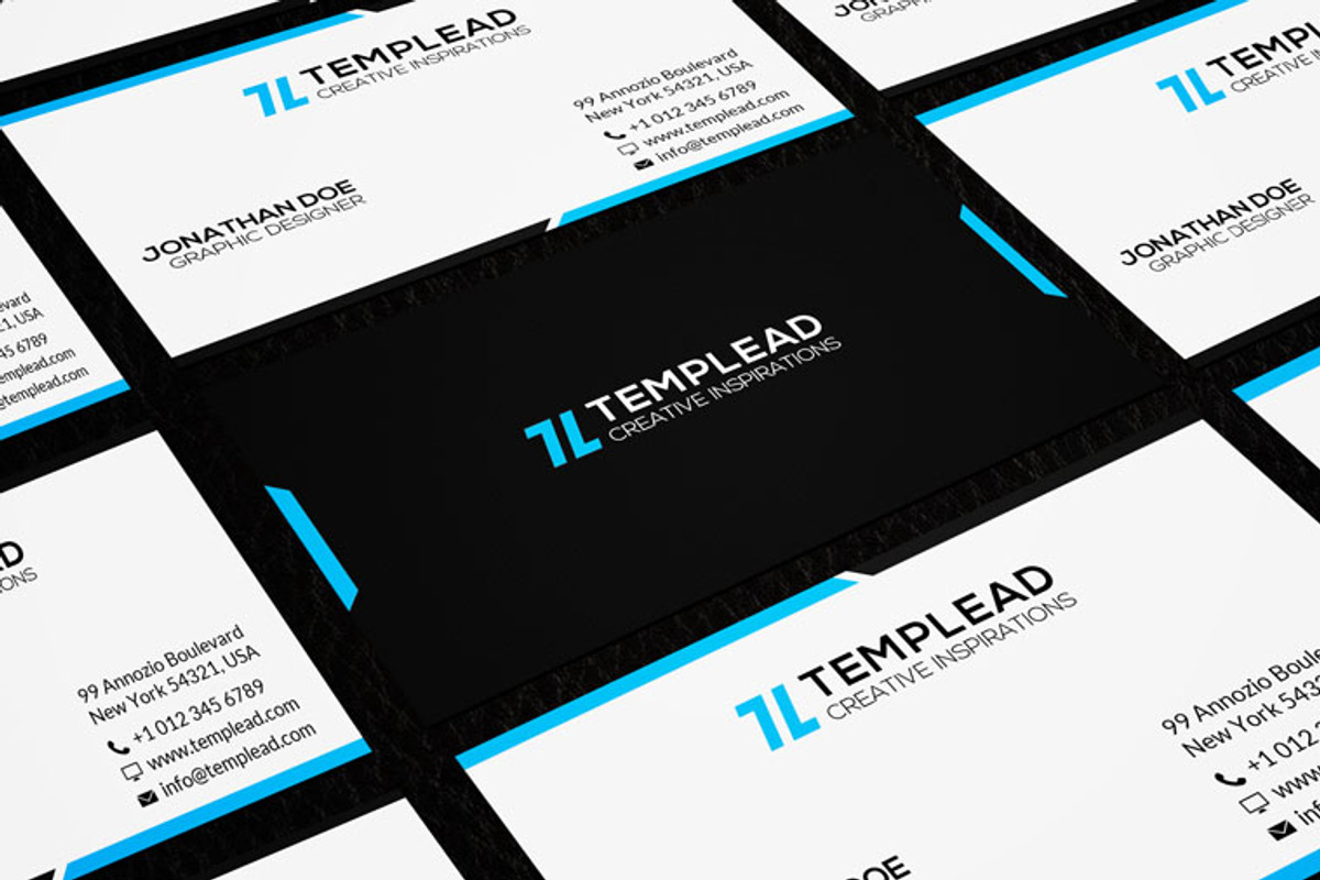 Corporate Business Card CM102, a Business Card Template by annozio (Photo 4 of 4)