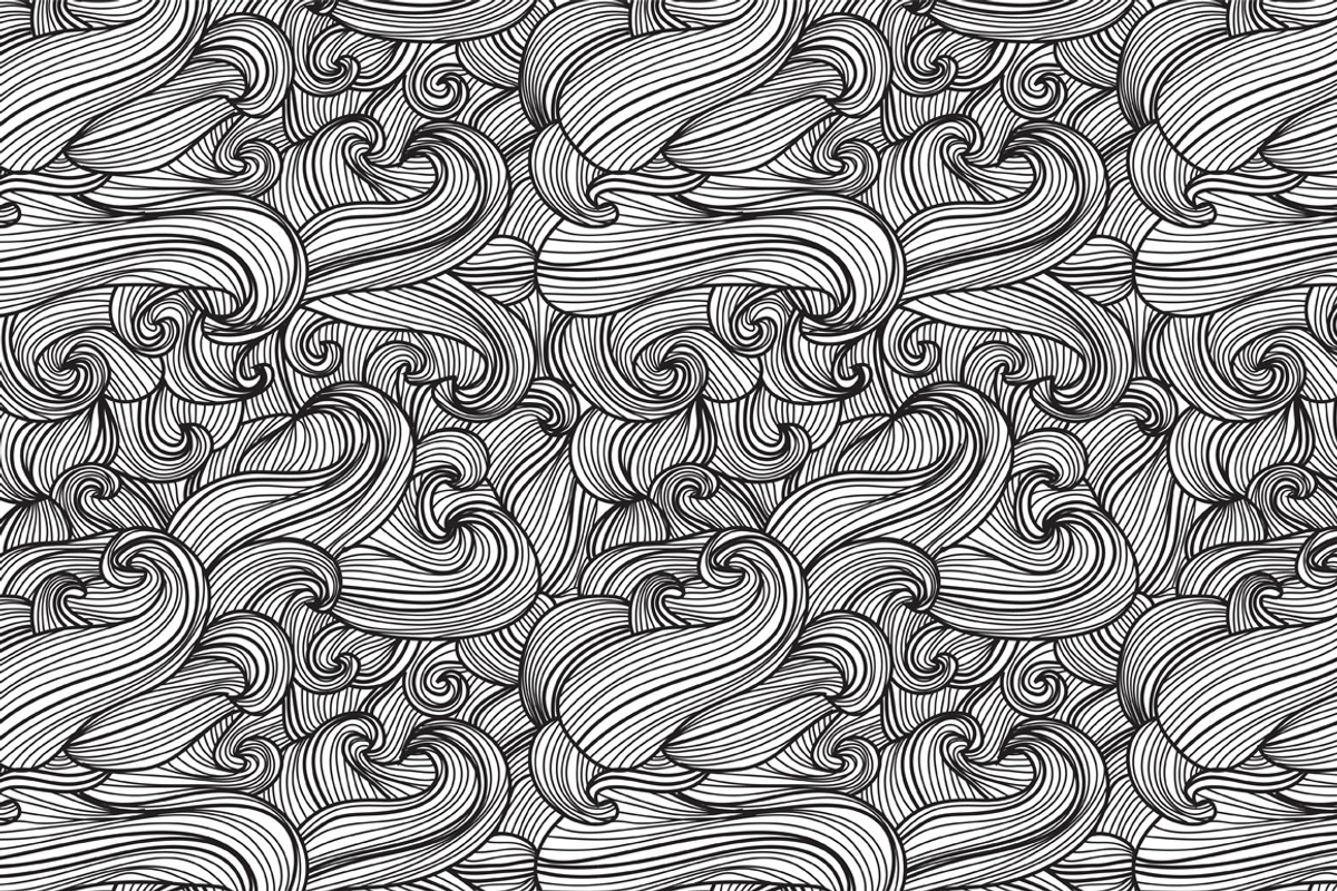Patterns with Decorative Waves preview 2