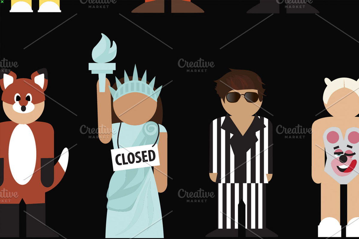 2013 Halloween Pop Culture Costumes, an Illustration by Lemonly (Photo 2 of 2)