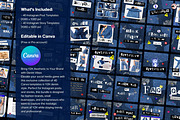 Y2K Denim Vibes Canva Templates, a Marketing Template by JaoGam (Thumbnail 2 of 6)