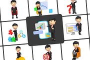 Businessman 3D Illustrations, a Work Illustration by Vectors Market (Thumbnail 6 of 8)