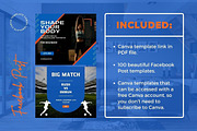 Sports Content Facebook Posts, a Social Media Template by emcrea (Thumbnail 5 of 9)