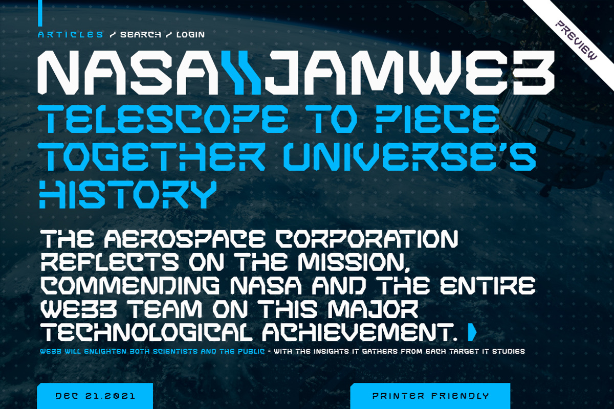 Blastica Display Font, a Font by RMPL.std (Photo 3 of 4)