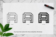 Monogram Logo Creator, a Branding & Logo Template by MockUpgrade (Thumbnail 3 of 7)