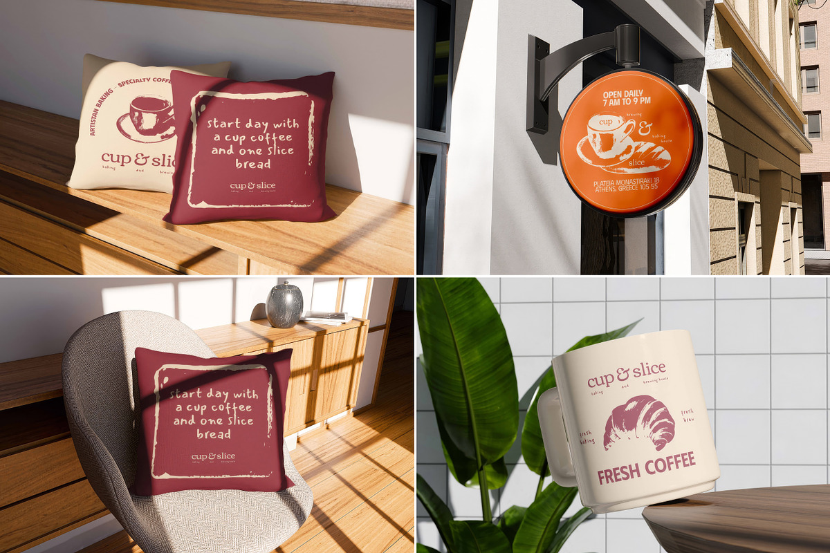 Coffee Shop & Bakery Mockups, a Mockup by Vitora Mockup (Photo 6 of 20)