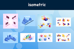 Smartphone laptop isometric vector, an Object Illustration by foxndeer