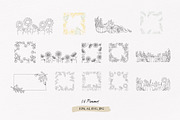 AUTUMN|Botanical line art collection, a Seasonal Illustration by Navenzeles (Thumbnail 5 of 16)
