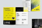 Modern Minimalist KPI Report - Bline, a Brochure Template by fakhroo (Thumbnail 9 of 9)