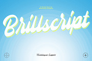 BrillScript Font, a Script Font by Brainware Graphic (Thumbnail 1 of 7)
