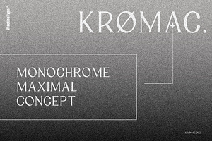 KROMAC - Monochrome Background