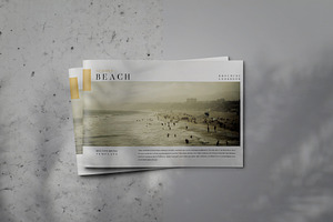BEACH - Brochure Lookbook Template