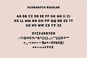 Acormatch Casual Hand Drawn, a Sans Serif Font by 24Design Studios (Thumbnail 10 of 13)