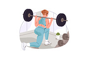 Healthy lifestyle, daily routine set, a Person Illustration by PaperTrident (Thumbnail 4 of 10)