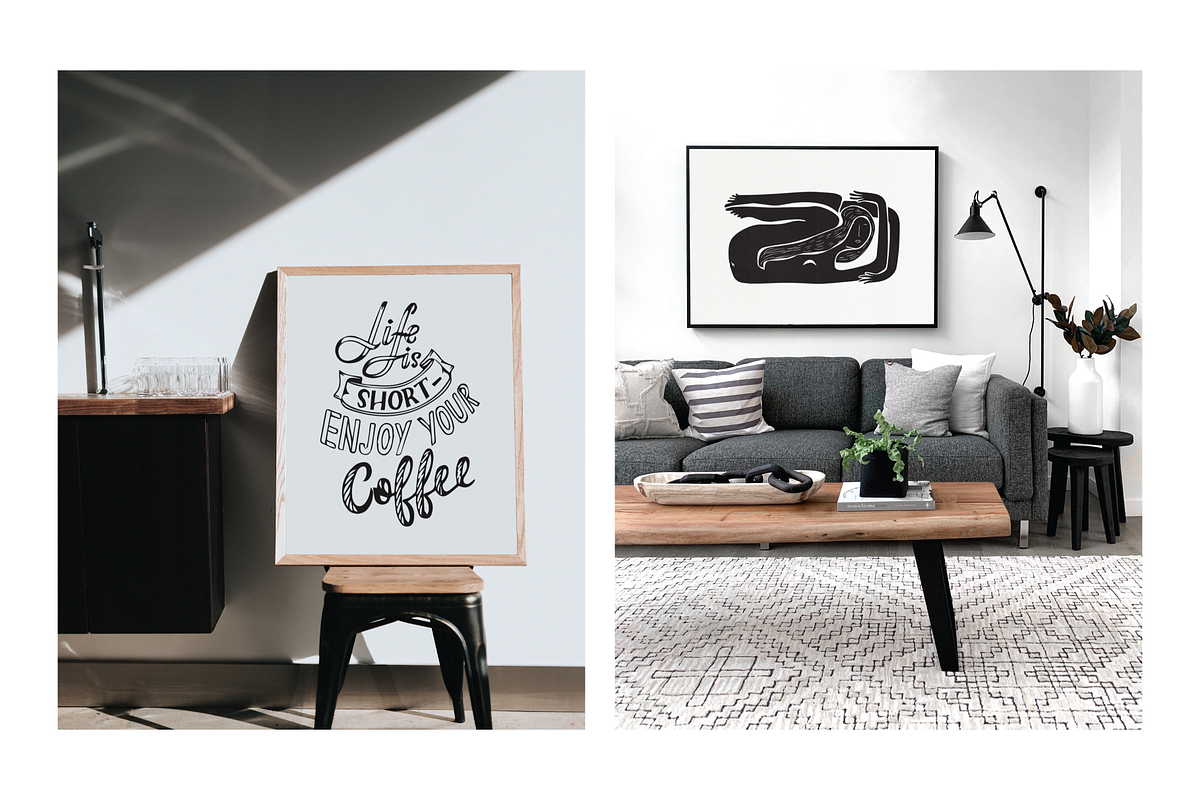 Frame Mockup Bundle - Ovata, a Household Mockup by Saguaro Digital (Photo 10 of 11)
