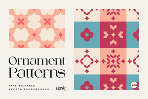 Ornament Patterns V06, a Pattern Graphic by dvtchk
