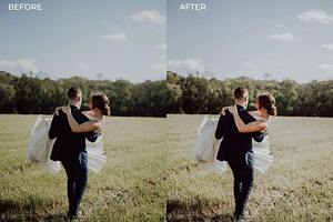 10 WEDDING FILM LIGHTROOM PRESETS