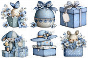 Whimsical Polka Dots Easter Gift Box, an Illustration by Daily.Designs (Thumbnail 5 of 8)